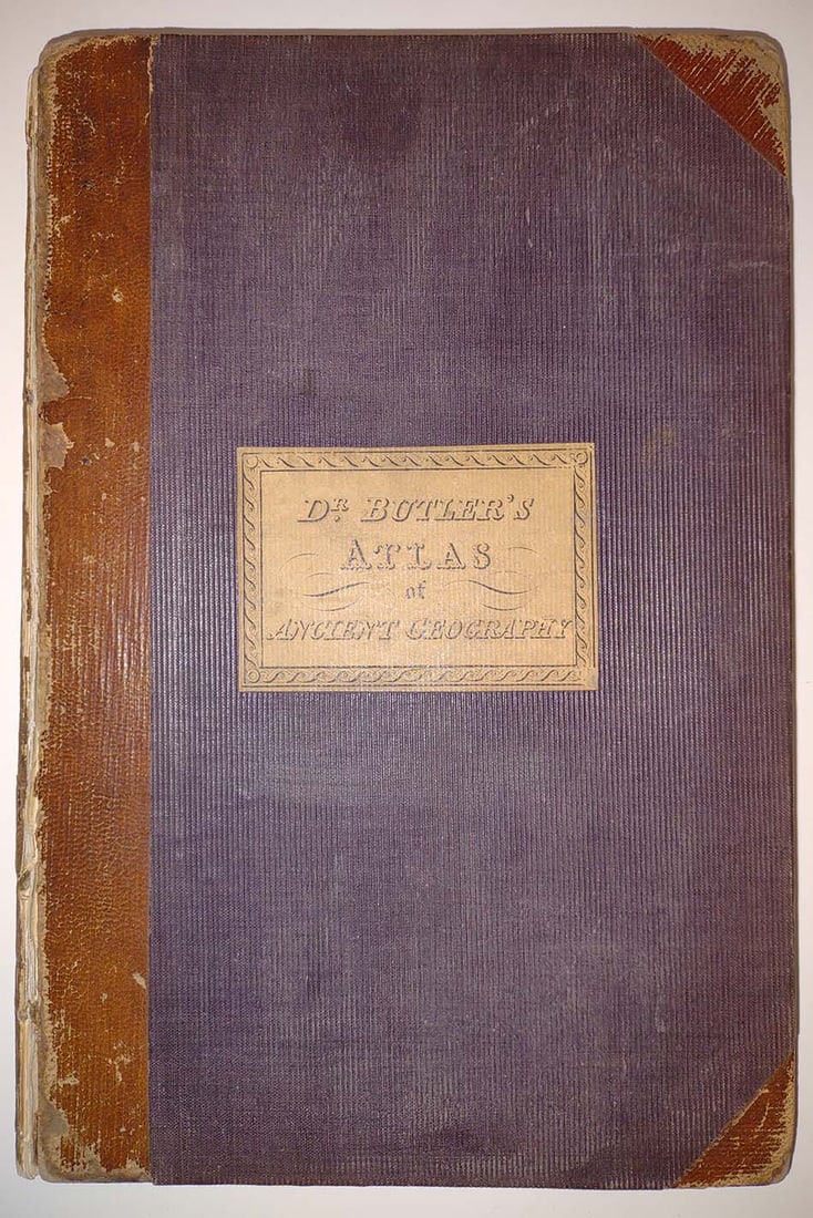 Dr. Butler's Atlas of Ancient Geography: Title: Dr. Butler's Atlas of Ancient Geography Publication Date: 1844 Primary Author: Butler, Samuel Publisher: Lea & Blanchard Where Published: Philadelphia Description: 8vo. Unpaged. Twenty one