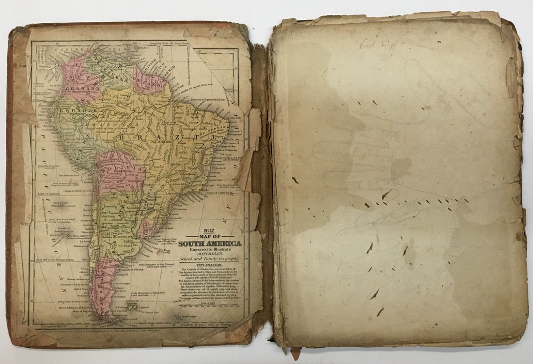 Mitchell's School Atlas [comprising the maps and tables designed to accompany Mitchell's school and - 3