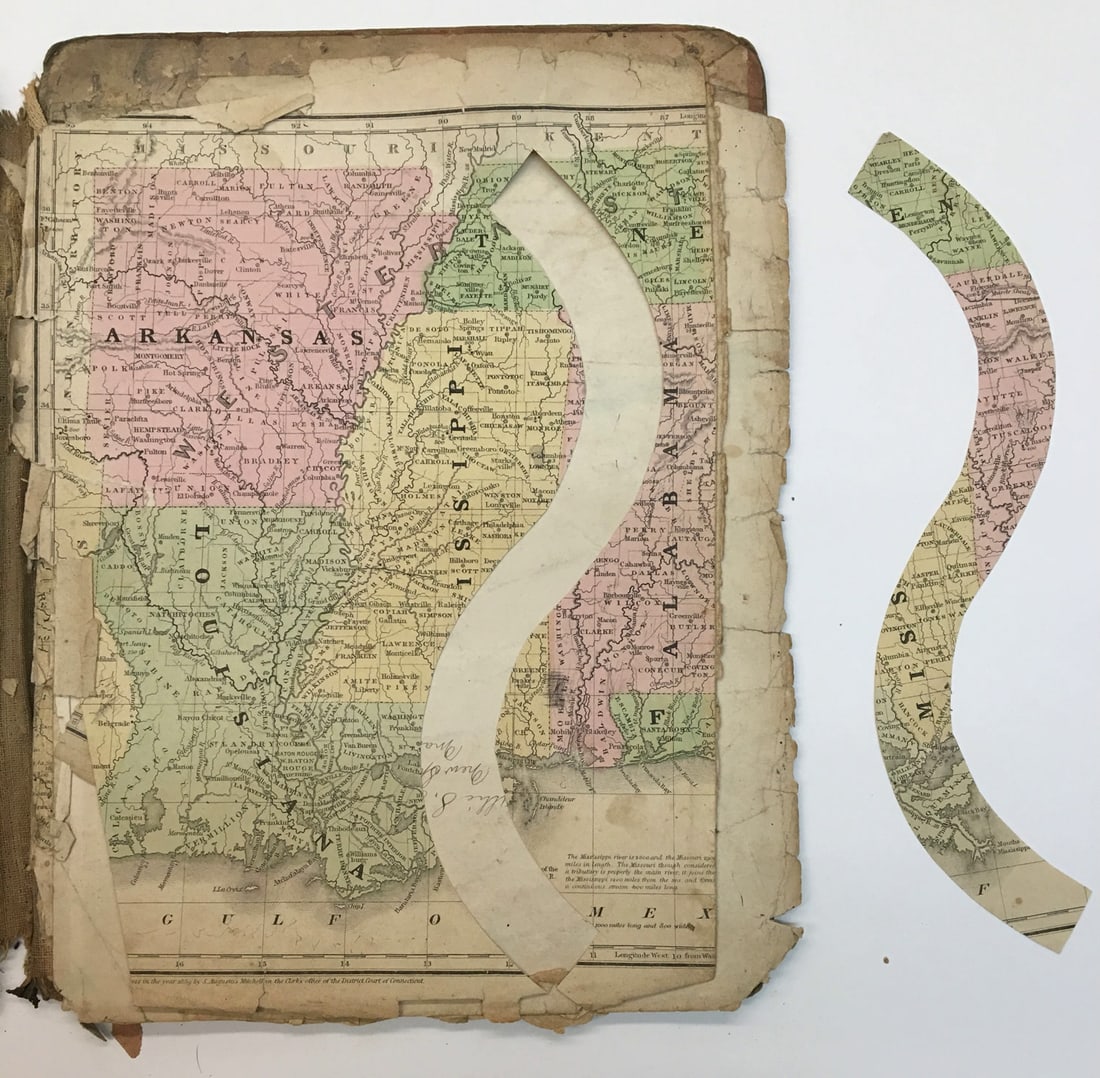 Mitchell's School Atlas [comprising the maps and tables designed to accompany Mitchell's school and - 5