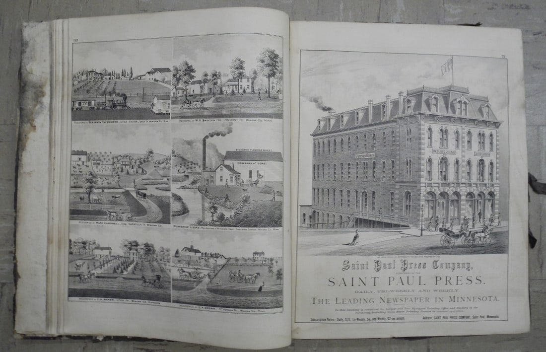 Illustrated Historical Atlas of the State of Minnesota. - 10