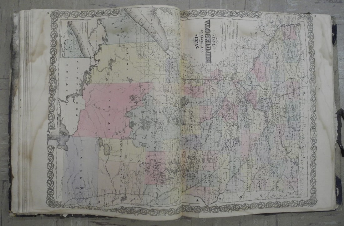 Illustrated Historical Atlas of the State of Minnesota. - 12