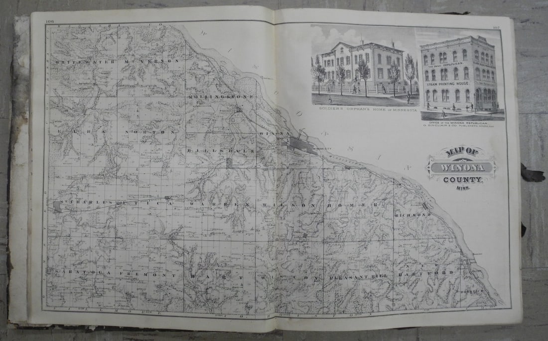 Illustrated Historical Atlas of the State of Minnesota. - 6