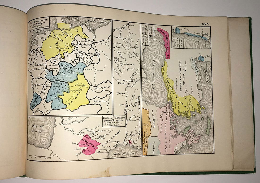 Historical Atlas containing a chronological series of one hundred maps, at successive periods, from - 7