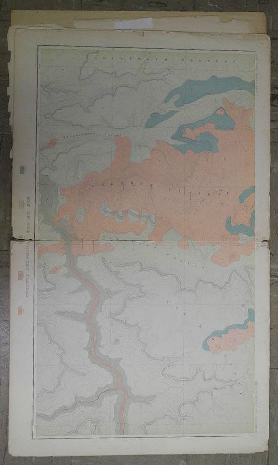 Atlas to accompany the monograph on the tertiary history of the Grand Canon District by Capt. - 4
