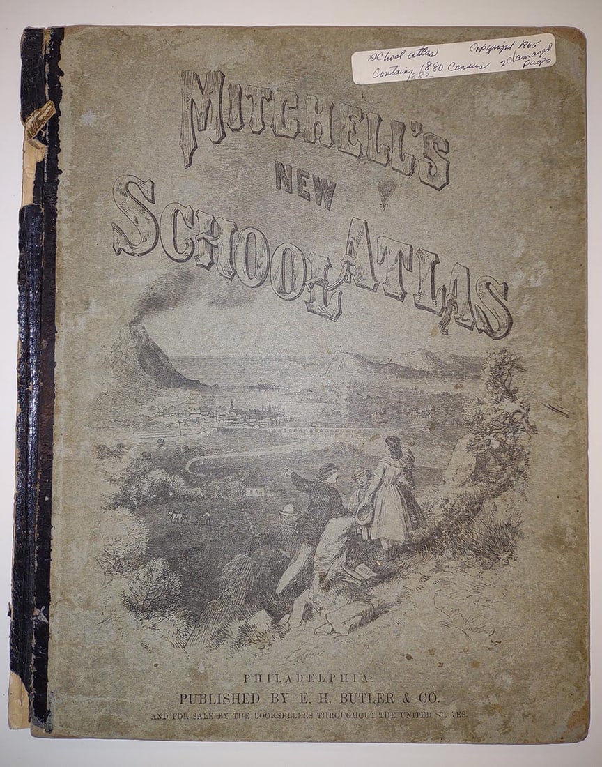 Mitchell's New School Atlas. (Cover title) Mitchell's Modern Atlas: A Series of Forty-four: Title: Mitchell's New School Atlas. (Cover title) Mitchell's Modern Atlas: A Series of Forty-four copperplate maps,? Publication Date: c1882 Primary Author: Mitchell, Samual August (Jr.) Publisher: E.