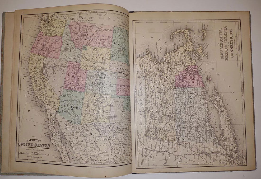 Mitchell's New School Atlas. (Cover title) Mitchell's Modern Atlas: A Series of Forty-four - 3