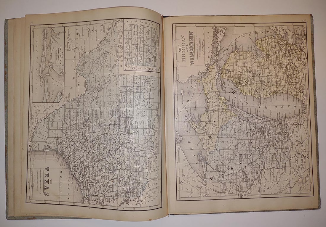 Mitchell's New School Atlas. (Cover title) Mitchell's Modern Atlas: A Series of Forty-four - 4