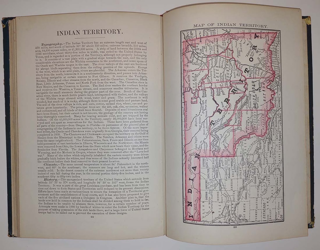 Rand, McNally & Co.'s New Dollar Atlas of the United States And Dominion of Canada Containing new - 4