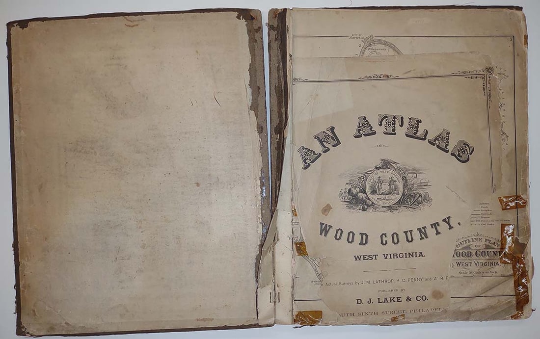 Atlas of Wood County West Virginia - 2
