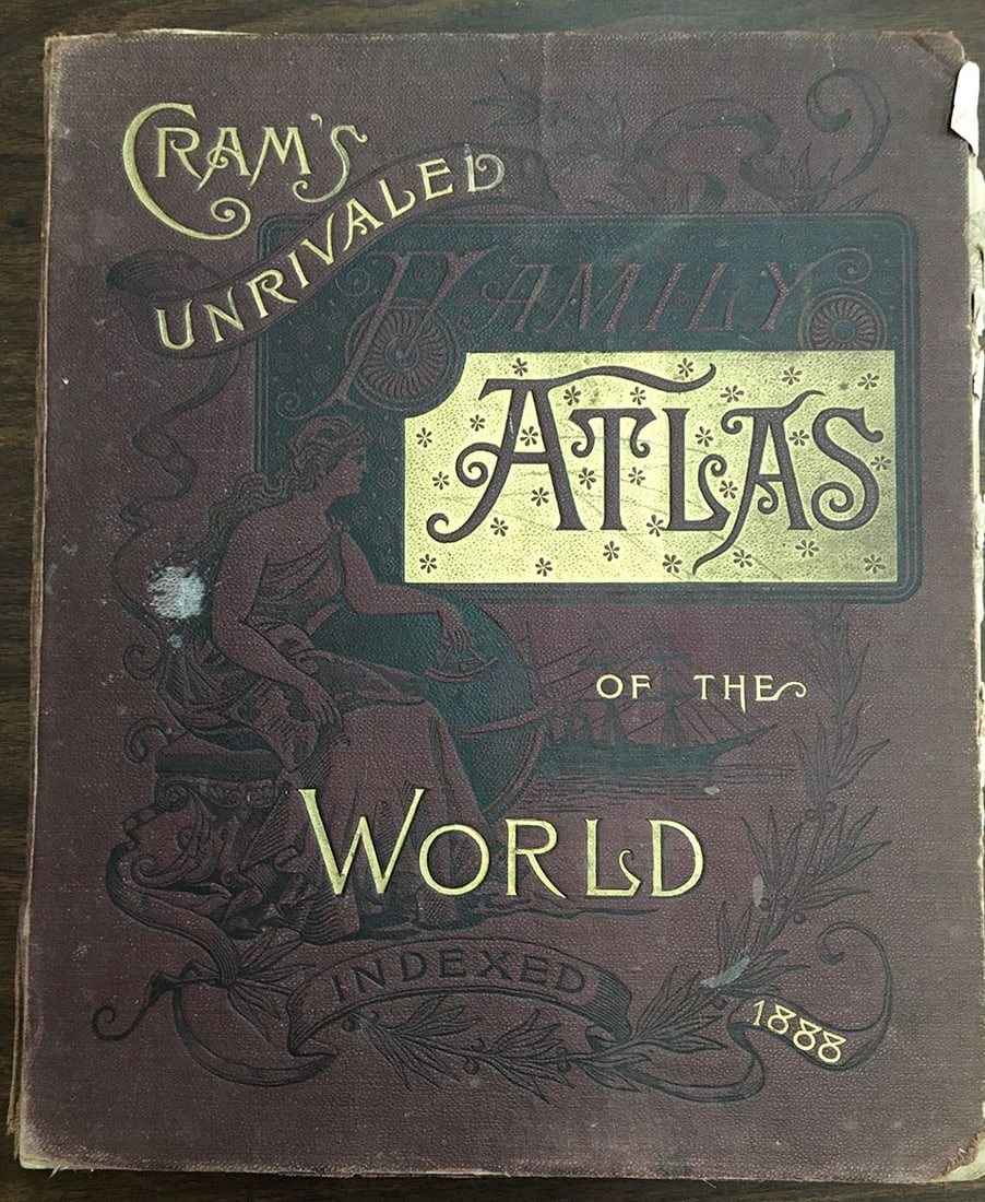 Cram's Unrivaled Atlas of the World. Indexed: Title: Cram's Unrivaled Atlas of the World. Indexed Publication Date: 1888 Primary Author: CRAM, GEORGE F Publisher: HENRY S. STEBBINS Where Published: CHICAGO Description: Twenty-first edition, revis