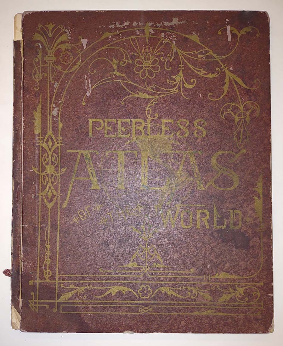 Peerless Atlas of the World: Title: Peerless Atlas of the World Publication Date: c1889 Primary Author: Mast, Crowell & Kirkpatrick Publisher: MAST, CROWELL & KIRKPATRICK Where Published: Springfield, OH/ Philadelphia, PA Descrip