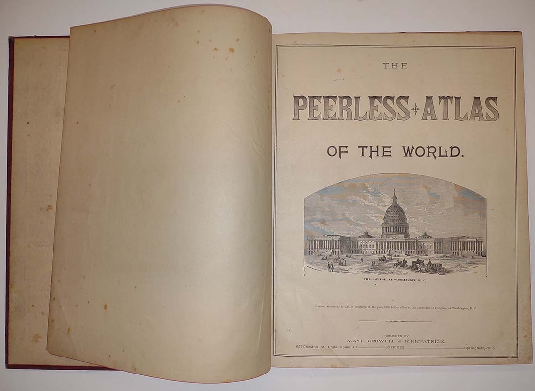 Peerless Atlas of the World - 2