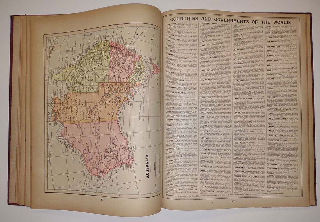 Peerless Atlas of the World - 4