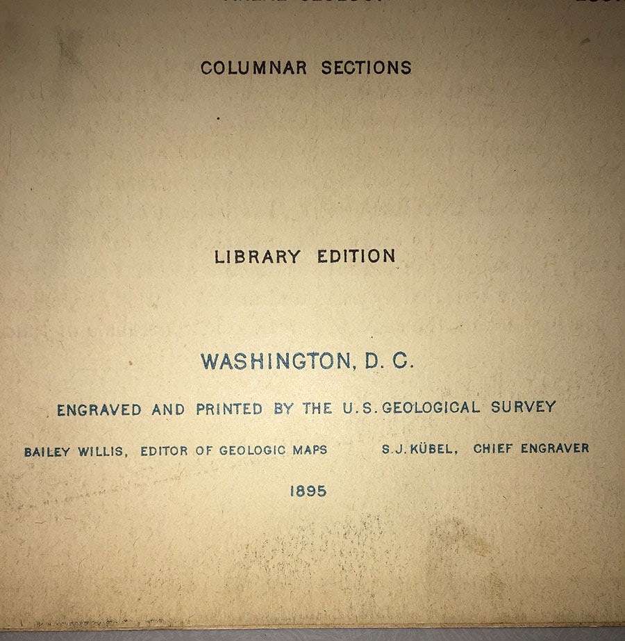 Geologic Atlas of the United States Knoxville Folio Tennessee - North Carolina - 2