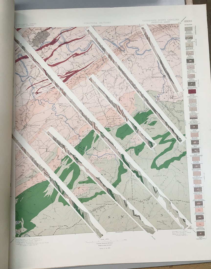 Geologic Atlas of the United States Knoxville Folio Tennessee - North Carolina - 9