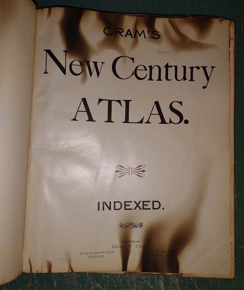 Cram's New Century Atlas - 2