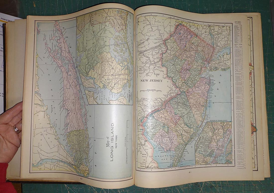 Cram's Unrivaled Atlas of the World. Indexed - 3