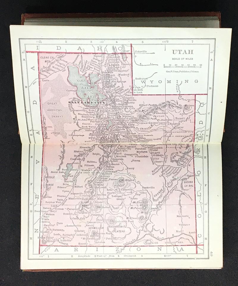 Success Handy Reference Atlas and Gazetteer of The World Containing 105 newly engraved maps and over - 4
