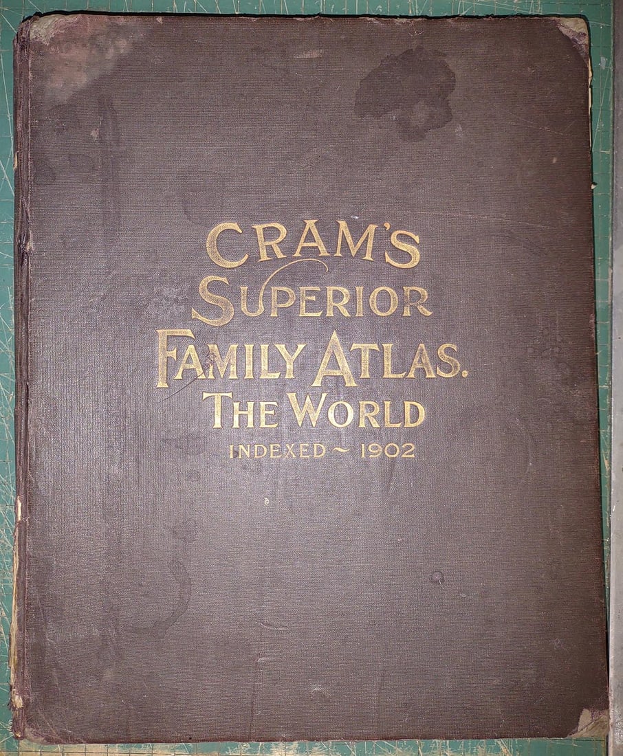Cram's Superior Family Atlas of the World: Title: Cram's Superior Family Atlas of the World Publication Date: 1902 Primary Author: Cram, George F. Publisher: Where Published: Chicago Description: Indexed. Cover title 1902. Believed a