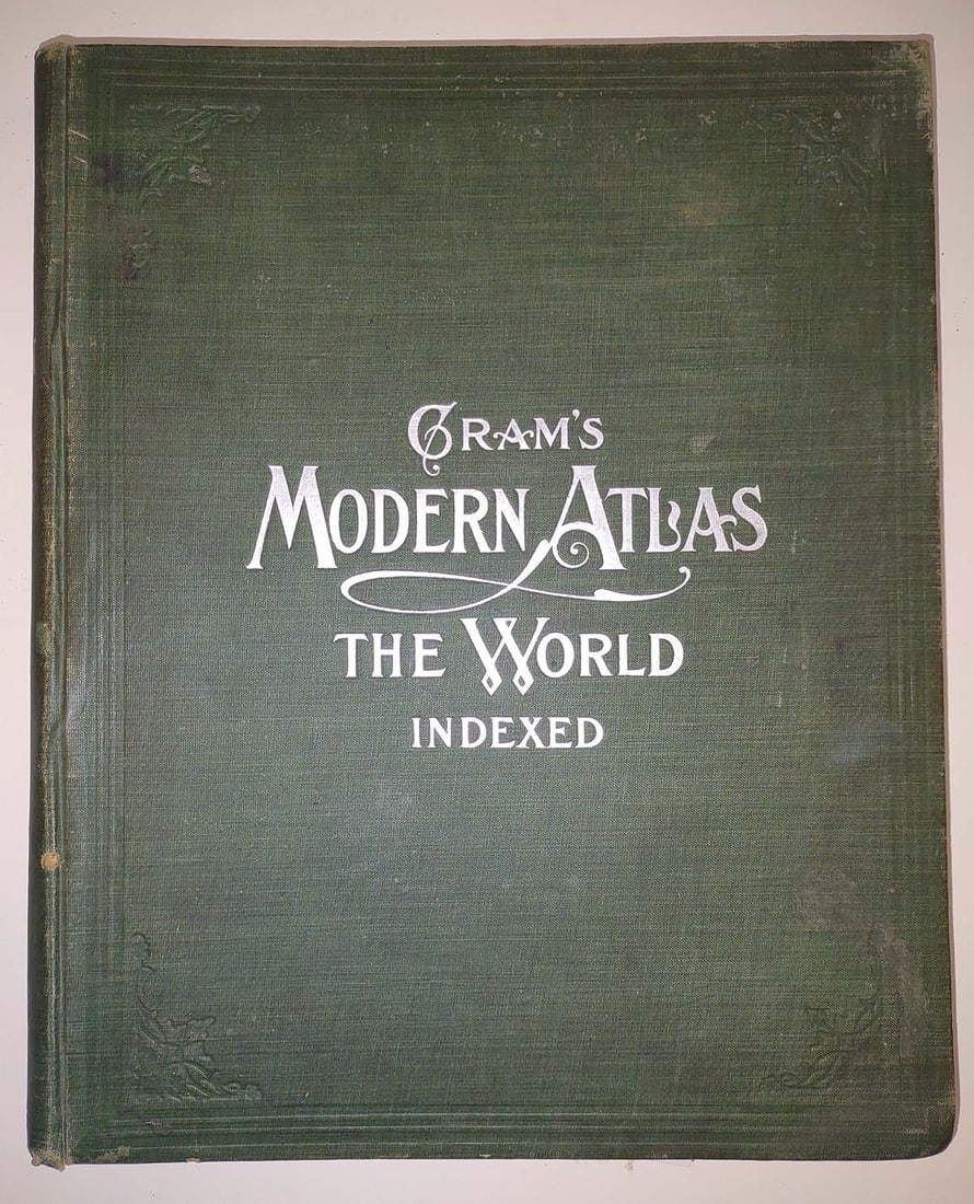 Cram's Modern Atlas The New Unrivaled containing complete series of maps of modern geography,: Title: Cram's Modern Atlas The New Unrivaled containing complete series of maps of modern geography, exhibiting the world and its various political divisions as they are today? Publication Date: