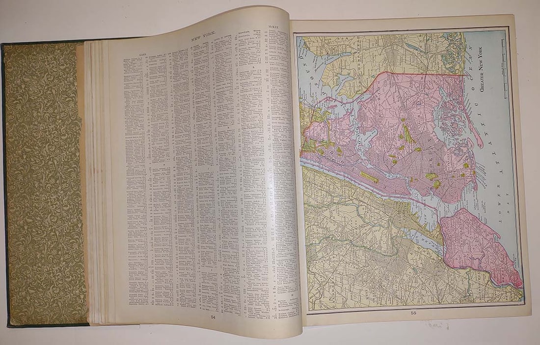Cram's Modern Atlas The New Unrivaled containing complete series of maps of modern geography, - 3
