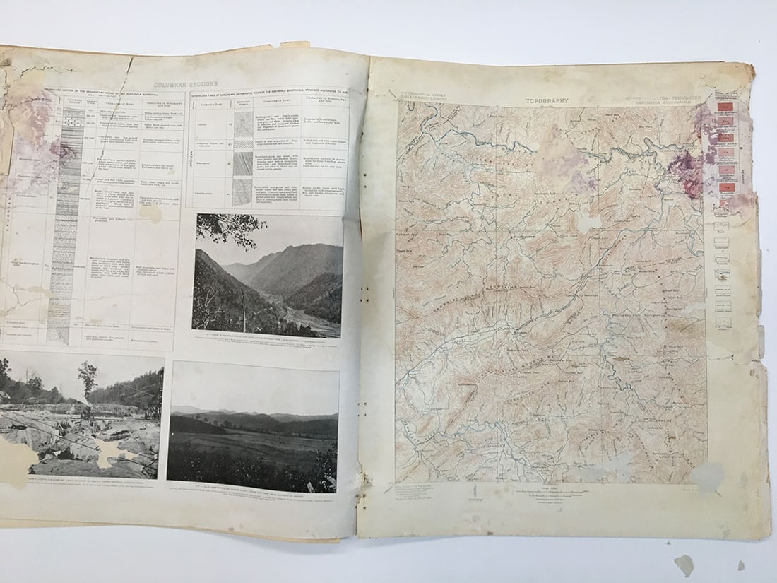 Geologic Atlas of the United States Nantahala Folio North Carolina-Tennessee - 2