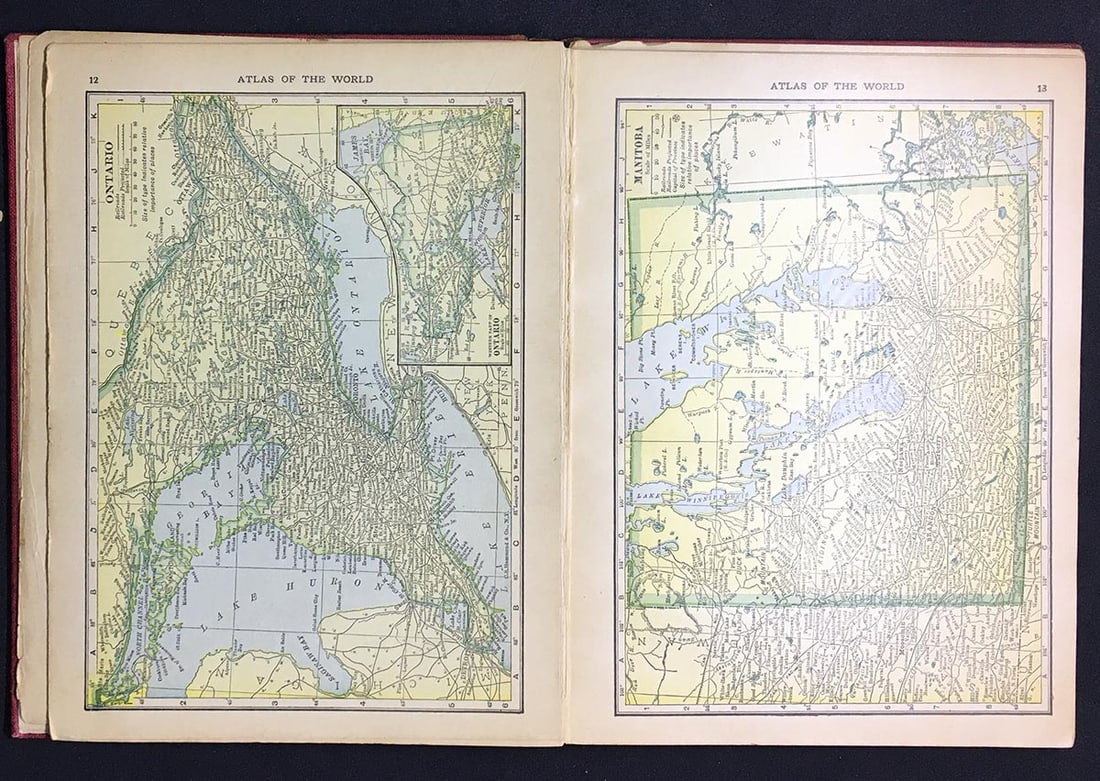 Hammond's Handy Atlas of the World Containing new maps of each state and territory in the United - 2
