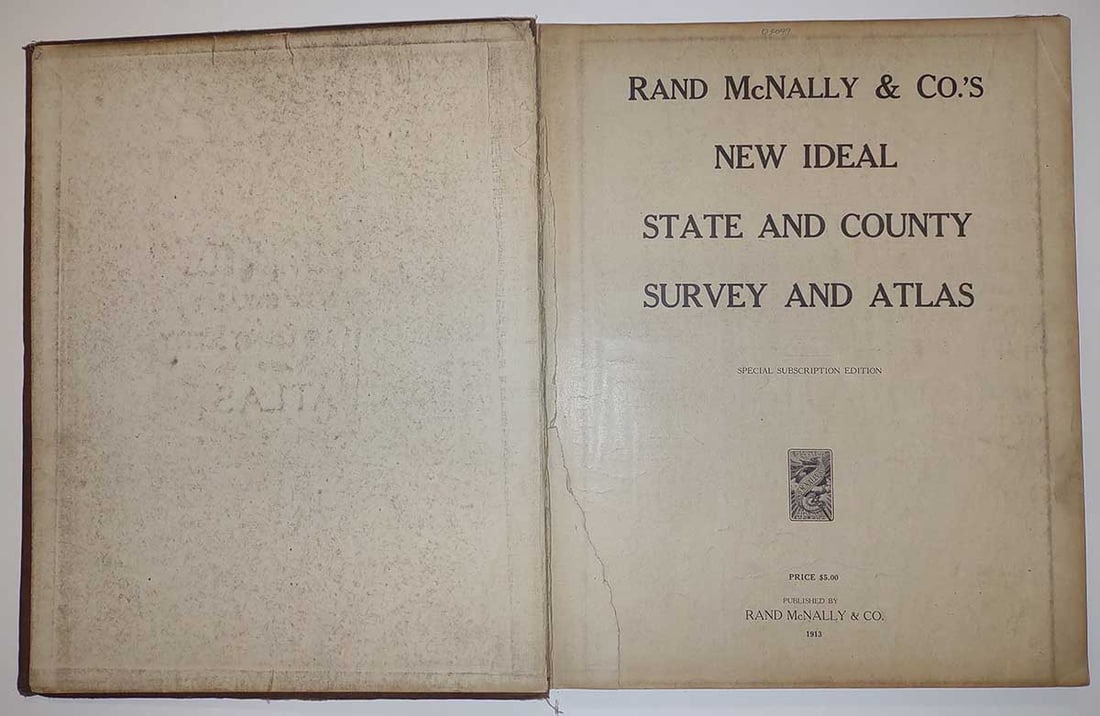 Rand, McNally & Co.'s New Ideal State and Country Survey And Atlas Special subscription edition. - 2