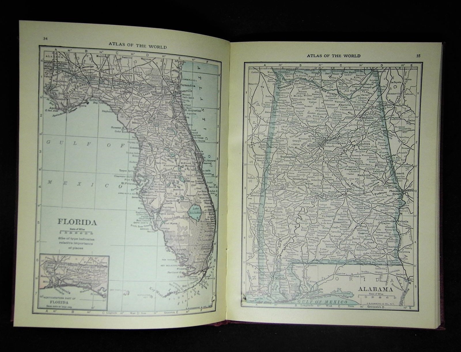 Hammond's Handy Atlas of the World.. - 4