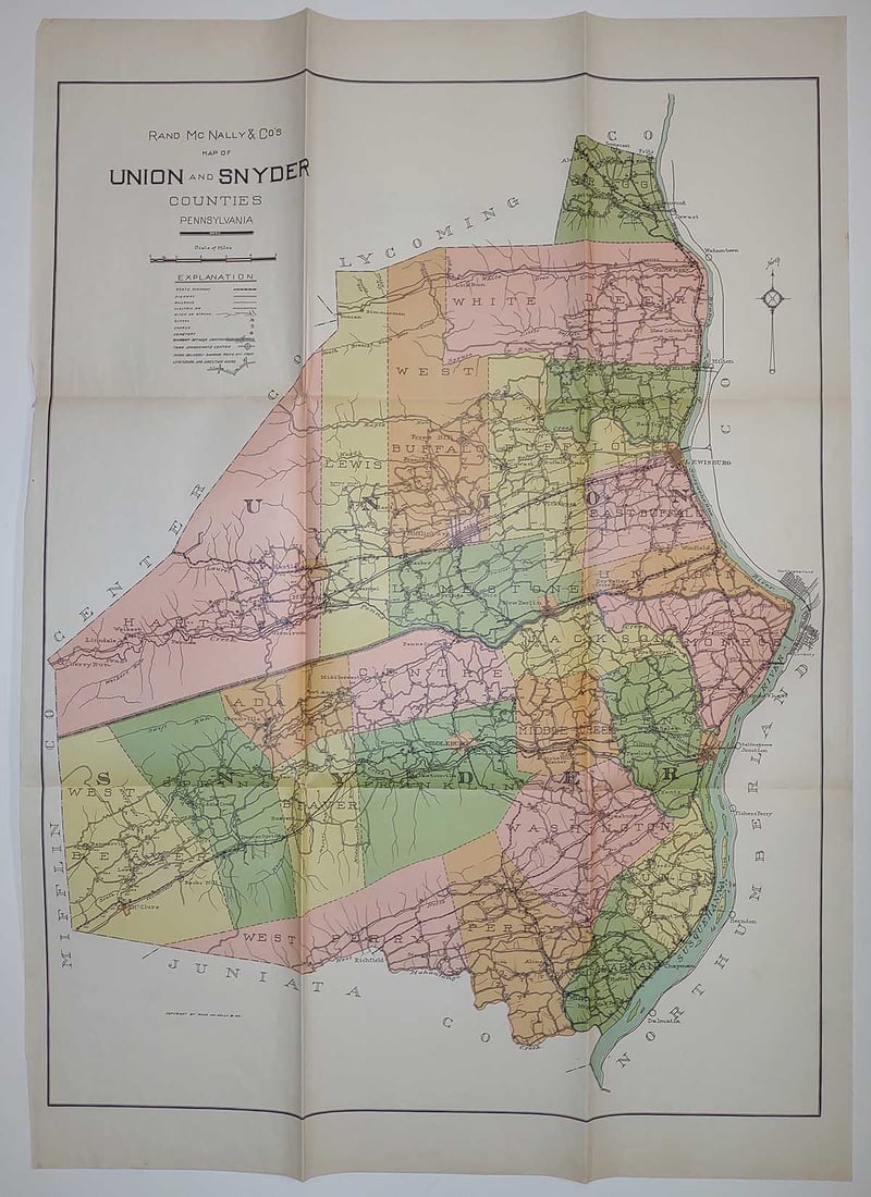 New Ideal State and County Survey and Atlas of Pennsylvania Special subscription issue. - 2