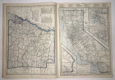 Literary Digest 1931 Atlas of The World - 4