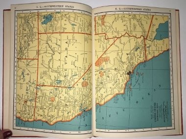 Rand McNally World Atlas. Prepared expressly for Woodmen of the World - 2