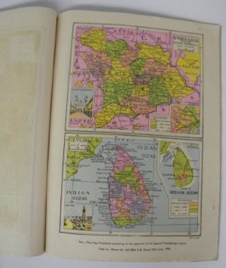 NEW COLOURED PICTORIAL ATLAS of INDIA (cover title) - 2
