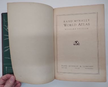 Rand McNally World Atlas. Readers Edition - 3
