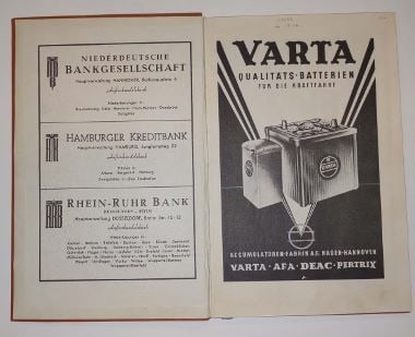 Der Grosse Conti Atlas Fuer Kraftfahrer Besatzungszonen Deutschlands 1:50000 mit den Autobahnen. - 3