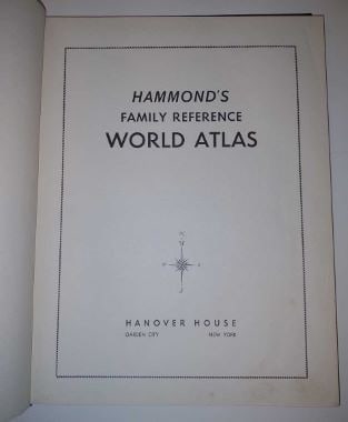 Hammond's Family Reference World atlas - 4