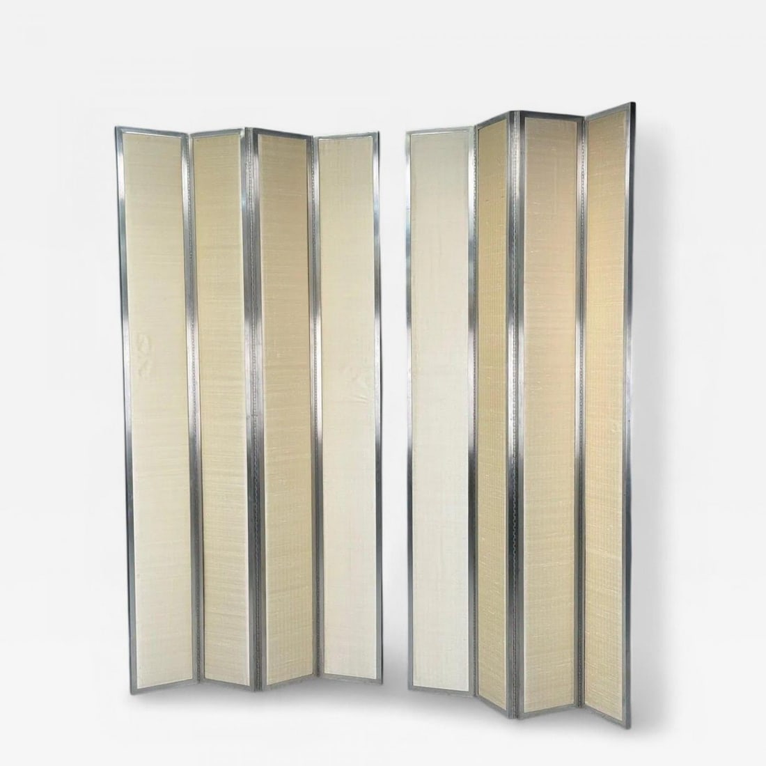 Mark Hampton, Steel, Fabric, Modern Room Dividers, USA c. 1980s (1 of 10)