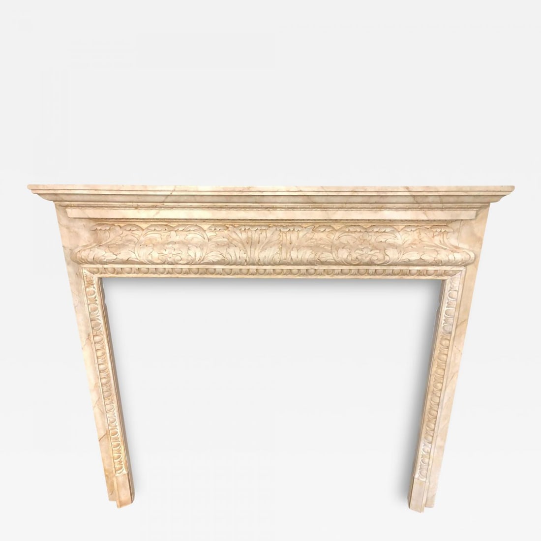 Swedish Painted and Distressed Decorated Fire Surround in Faux Marble Finish: Title: Swedish Painted and Distressed Decorated Fire Surround in Faux Marble Finish Description: Swedish painted and distressed decorated fire surround in faux marble finish. This fine custom quality