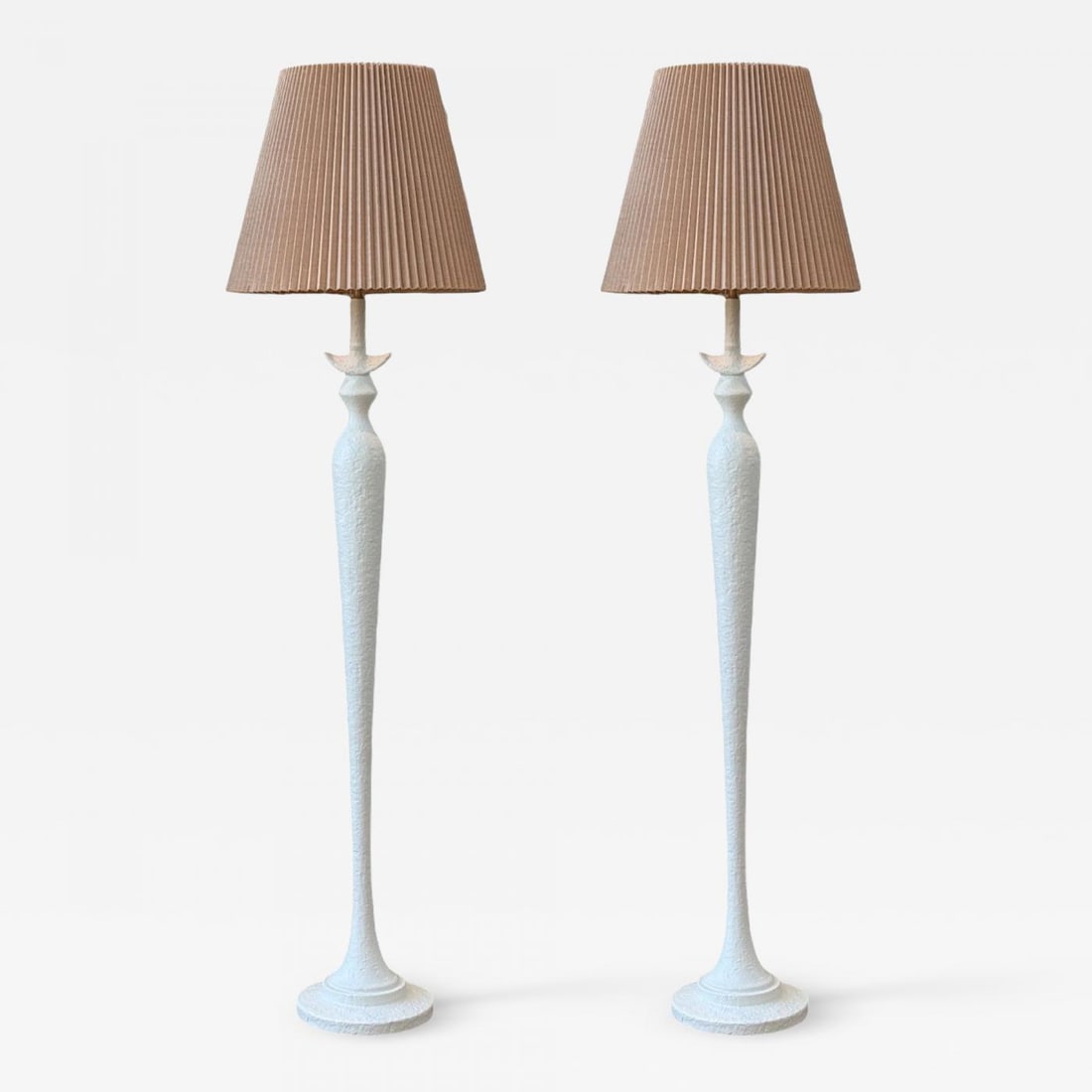 Baker Furniture, Plaster, Large Modern Floor Lamps, Italy, 2000s (1 of 12)