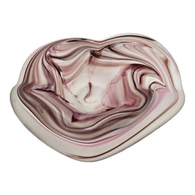 Mdina Maltese Purple Art Glass Bowl