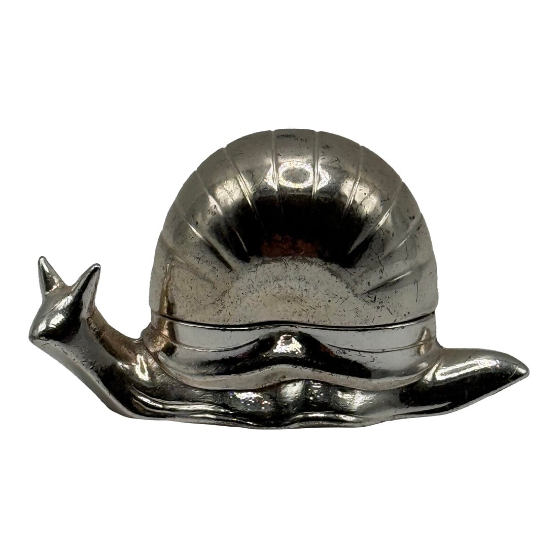 Vintage 1970s Silver Plated Snail Salt Cellar (1 of 12)