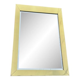 Curtis Jere Style Brass Wall Mirror
