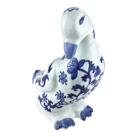 Vintage Porcelain Duck Figure