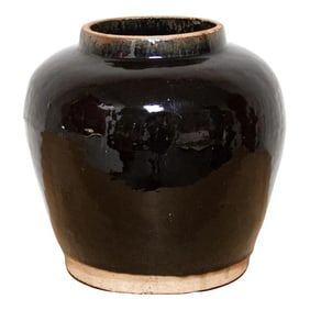 Brown Glaze Martaban Pot-Arakah