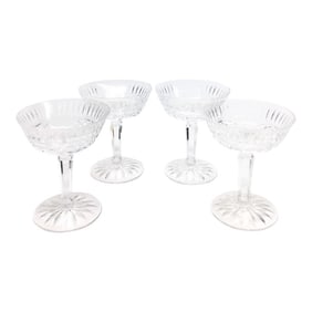 Maeve (Cut) Crystal Coupes by Waterford - a Set of Four