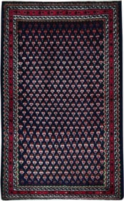 Vintage Persian Hamadan Rug – Size: 2' 4" X 3' 10"