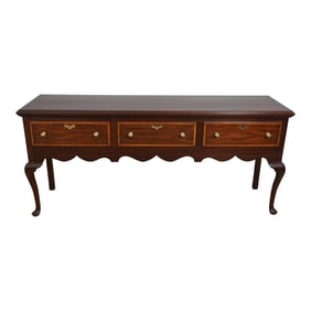 Henkel Harris 3 Drawer Queen Anne Hunt Sideboard
