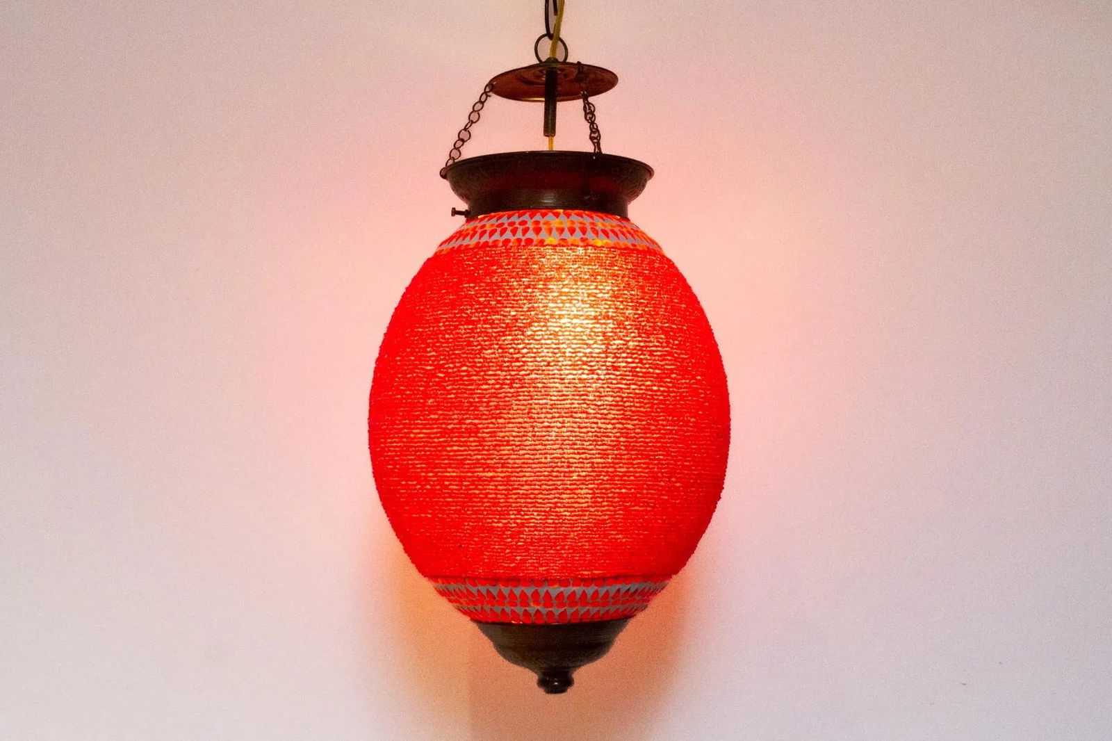 Fuchsia Pendant Sphere Lantern - 7