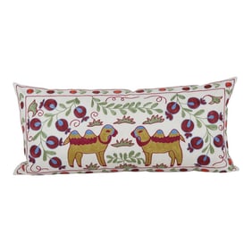Suzani Long Pillow Cover