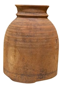 19th Century Bahi Nepalese Tribal Ghee Pot